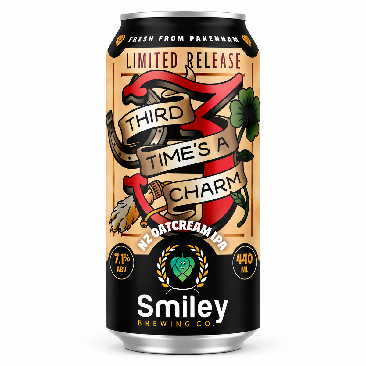 Third Times A Charm Oatcream IPA 7.1% (440ml)