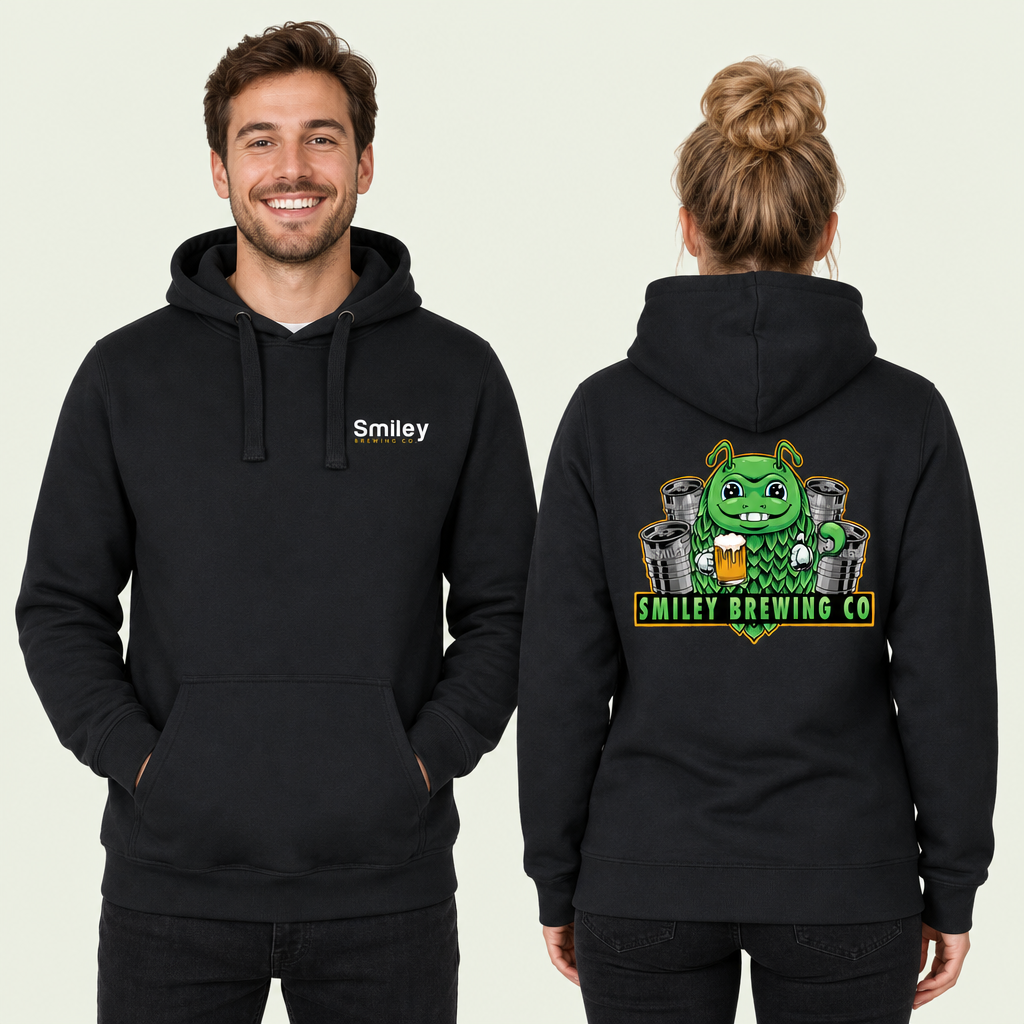 Hoodie - Smiley Brewing - Black