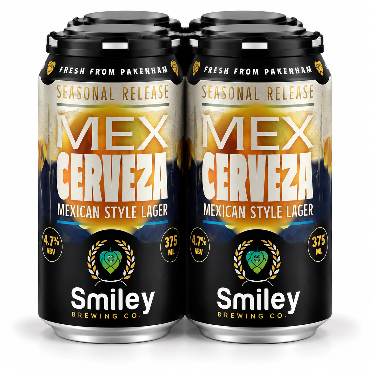 Mex Cerveza Mexican Style Lager 4.7% (375ml)