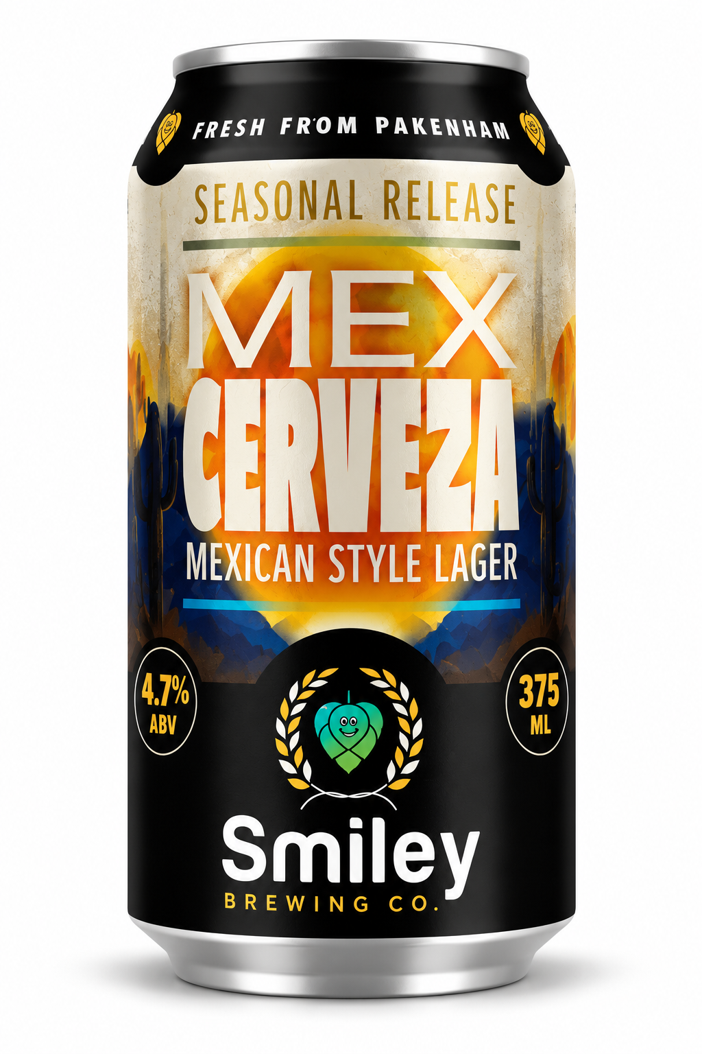 Mex Cerveza Mexican Style Lager 4.7% (375ml)