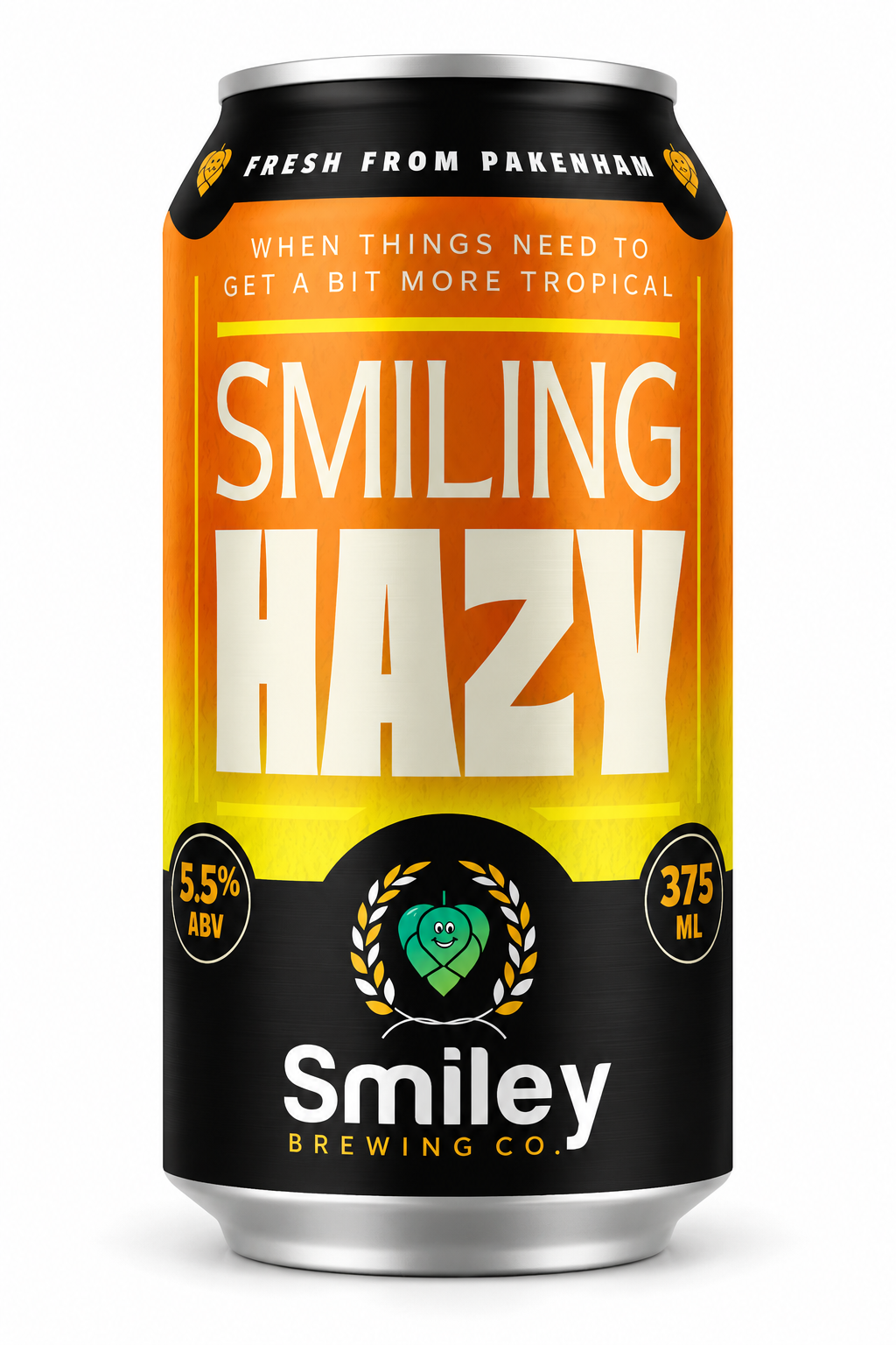 Smiling Hazy Pale Ale 5.5% (375ml)